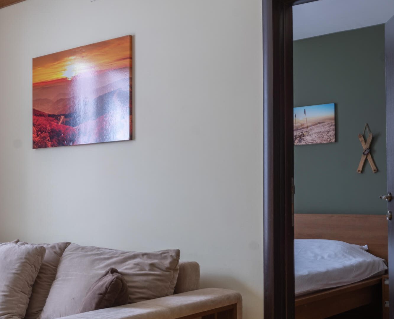 enterier cosy apartment near ski resort kopaonik